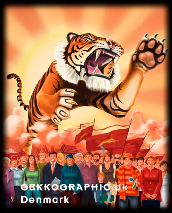 Tiger balsam illustration