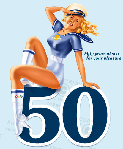 Pin-up girl 50'er fifty's style